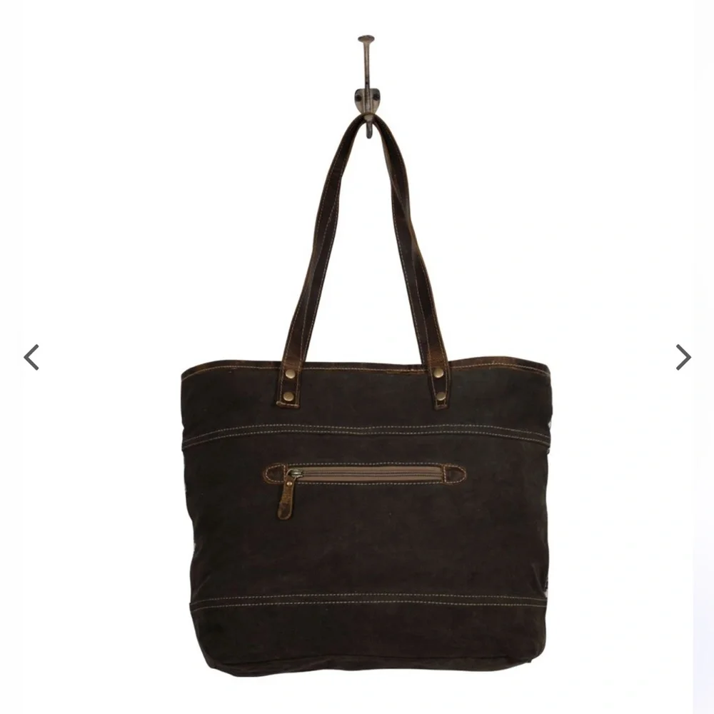 Myra bag Essence Tote - leather, rug - Picture 3 of 6
